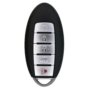 2016-2018 Infiniti / Nissan / 5-Button Smart Key / PN: 285E3-4RA0B / KR5S180144014 / (IC 204) (RSK-NIS-1618-5)