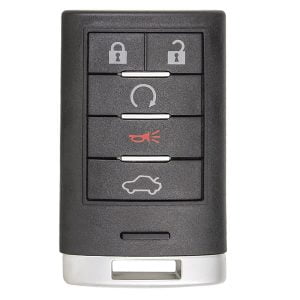 Cadillac CTS STS 2008-2015 / 5-Button Smart Key / M3N5WY7777A / (RSK-GM-77A-5)