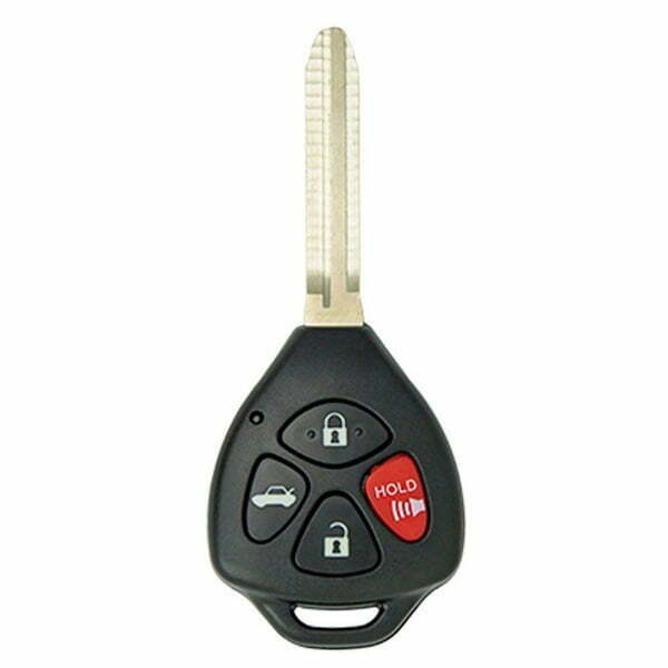2007-2010 Toyota Camry Corolla / 4-Button Remote Head Key / 89070-06231 / HYQ12BBY (4D67 Chip) (Aftermarket)