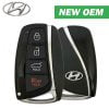 2013-2018 Hyundai Santa Fe / 4-Button Smart Key w/ Hatch / PN: 95440-4Z200 / SY5DMFNA04 (OEM)