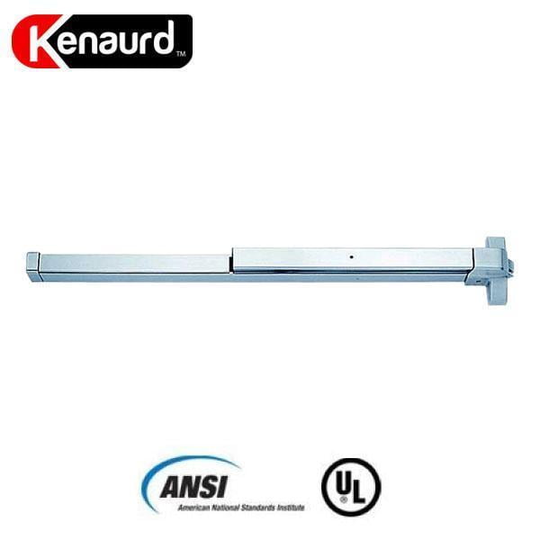 Kenaurd Heavy Duty Panic Bar - Exit Device - Grade 1 - Aluminum Finish - 33"