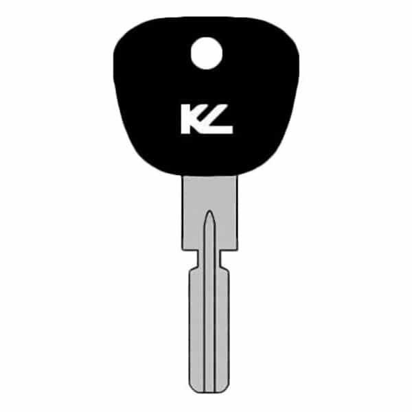 BMW S7BW-P Metal Key w/Plastic Head KLN-BS7BW-P