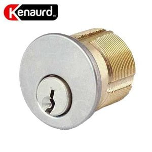 Kenaurd Premium Mortise Cylinder - 1" - 26D - Satin Chrome - SC1