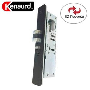 Kenaurd Narrow-Stile - Latch Lock Body - Deadlatch - 1-1/8" - with 2 Faceplates & EZ Reverse