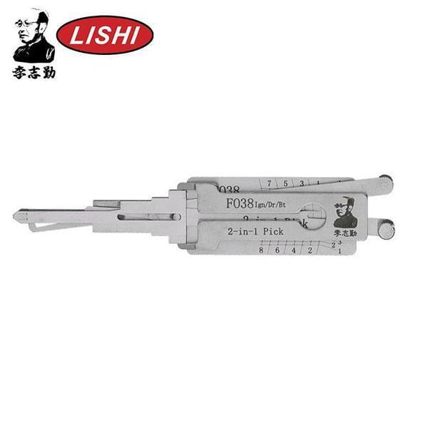 Original Lishi - H75 / FO38 / Ford / 2-in-1 Pick & Decoder / Ignition / Door / Trunk AG