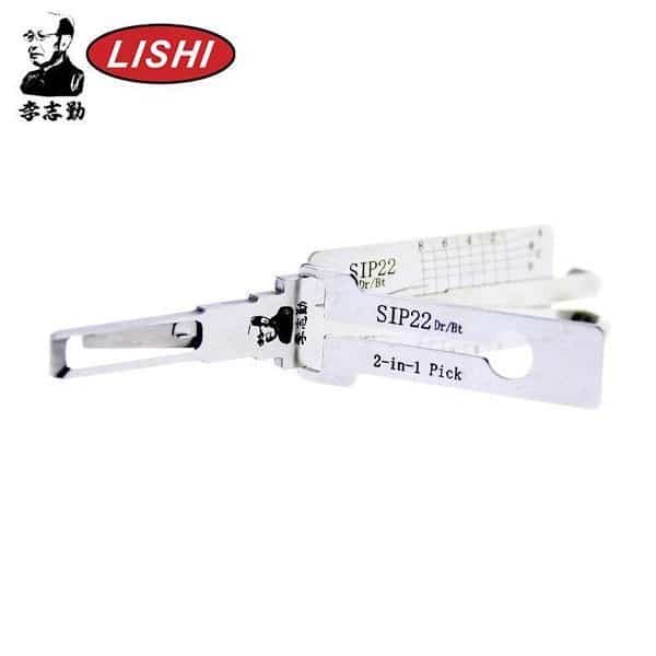 Original Lishi - SIP22 / Fiat / Lancia / Iveco / 2-in-1 / Pick & Decoder / Twin Lifter / AG