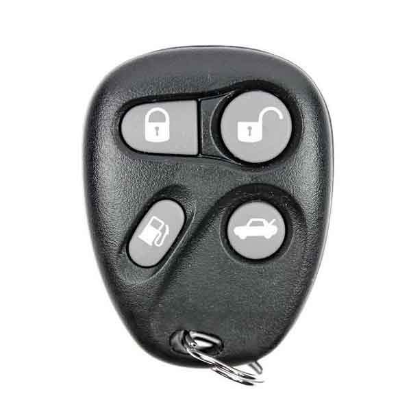 1998-2000 Cadillac / 4-Button Keyless Entry Remote / KOBUT1BT / (R-CAD-1BT-4A)