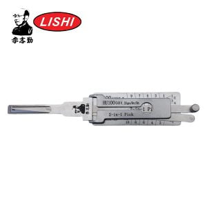 Original Lishi - GM / HU100 / 2-In-1 Pick / Ignition / Door / Trunk (10 Cut) AG