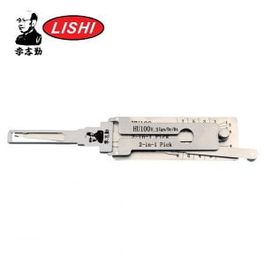 Original Lishi - GM / HU100 / B116 / 2-In-1 Pick / Ignition / Door / Trunk (8 Cut) AG