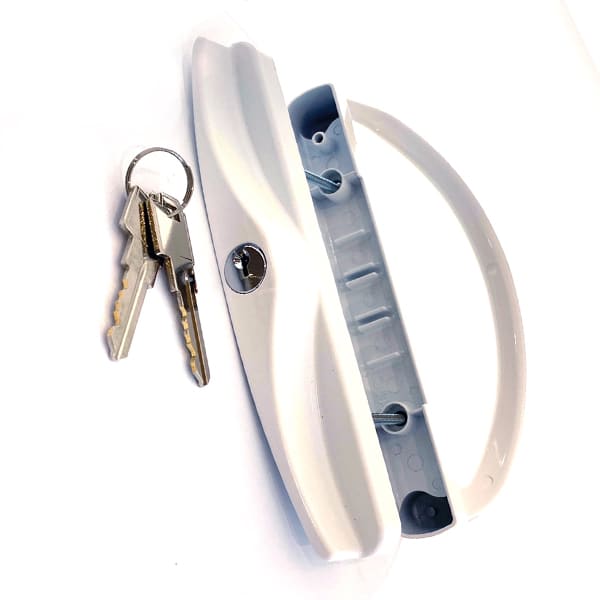 KeyDirect Patio Lock W/ Mortise and Key
