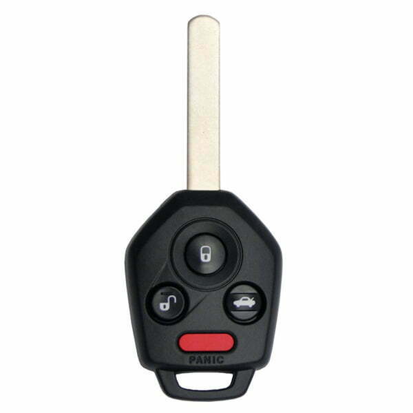 2010-2014 Subaru Legacy Outback / 4-Button Remote Head Key / CWTWBU766 / 4D60 Chip / DAT17 (Aftermarket)