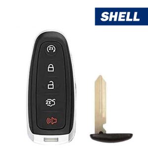 2011-2020 Ford / Lincoln / 5-Button Smart Key SHELL w/ "Paddle" Style