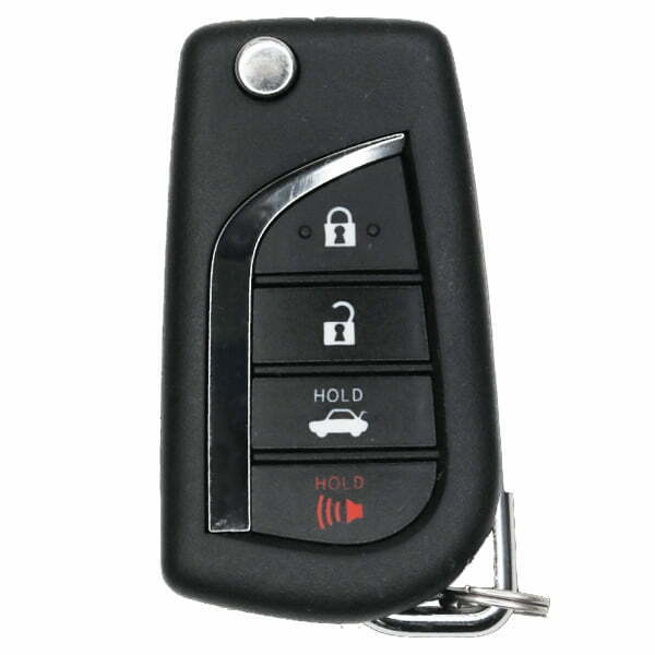 2018-2023 Toyota Camry Corolla / 4-Button Flip Key / PN: 89070-06790 / HYQ12BFB / H Chip (Aftermarket)