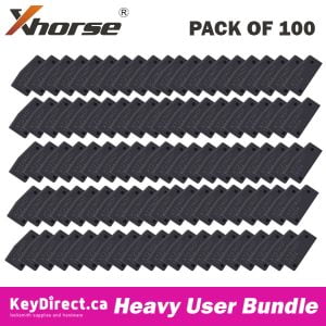 Xhorse 100 SUPER CHIPS - XT27A - Universal Programmable Transponder Chip (Pack of 100)