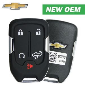 2019- 2021 Chevrolet Silverado / 5-Button Smart Key w/ Tailgate / PN: 13508398 / HYQ1EA (434 Mhz) (OEM)
