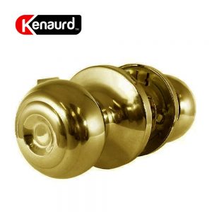 Premium Knobset Entry Lock – Passage – PB- Polished Brass