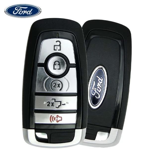 2017-2019 Ford F-Series / 5-Button Smart Key w/ Tailgate / PEPS / PN: 164-R8166 / M3N-A2C93142600 (Refurbished)