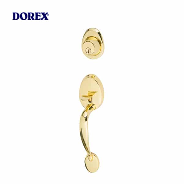 Dorex MANOR Gripset – Polished Brass – US3