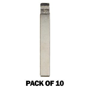 (Pack of 10) KEYDIY Key Blade - GM HU100 - (#71)