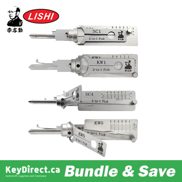 Original Lishi - Residential Tools KW1 / KW5 / SC1 / SC4