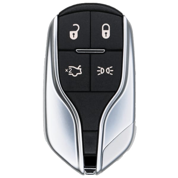 2014-2016 Maserati Ghibli / Quattroporte / 4-Button Smart Key w/ High Beam / M3N-7393490 (Aftermarket)