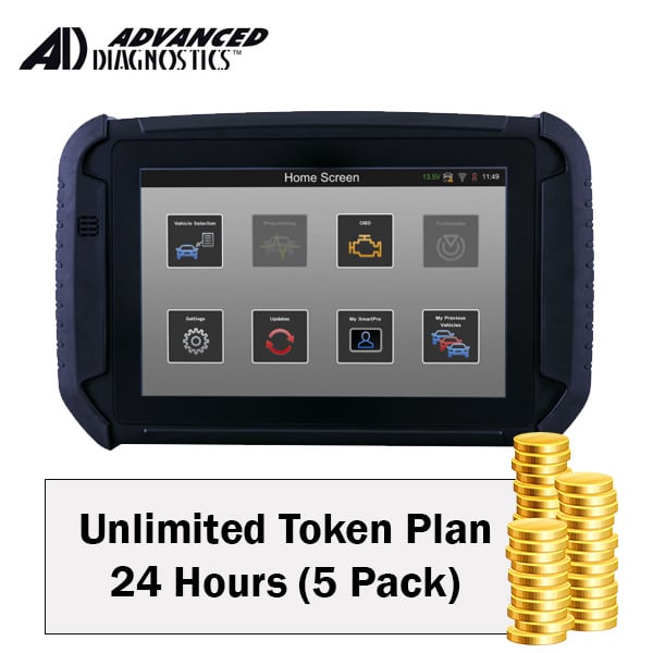 Advanced Diagnostics - Unlimited Token Plan - 24 Hours (5 Pack) (UTP24HRSX5)