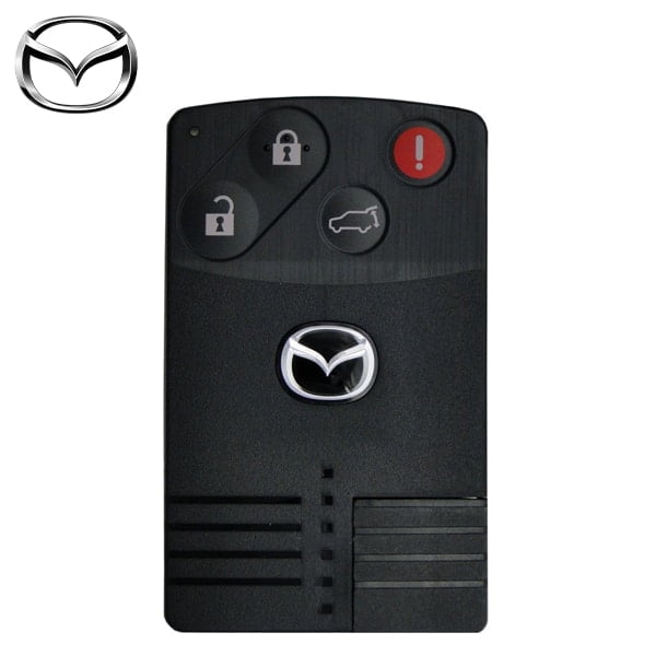 2007-2009 Mazda CX-7 CX-9 / 4-Button Smart Card Key / PN: TDY1-67-5RYA / BGBX1T458SKE11A01 (Refurbished)
