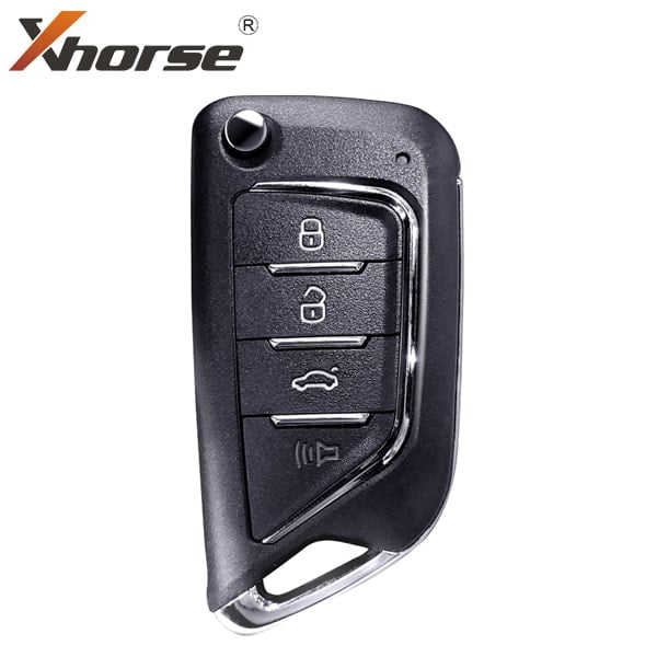 Xhorse - 4 Button Universal Remote Flip Key for VVDI Key Tool (Wired)