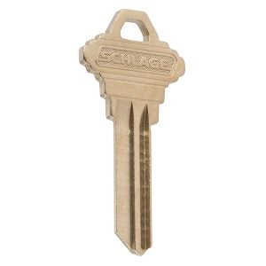 Schlage C123 6-Pin Key Blank - Brass
