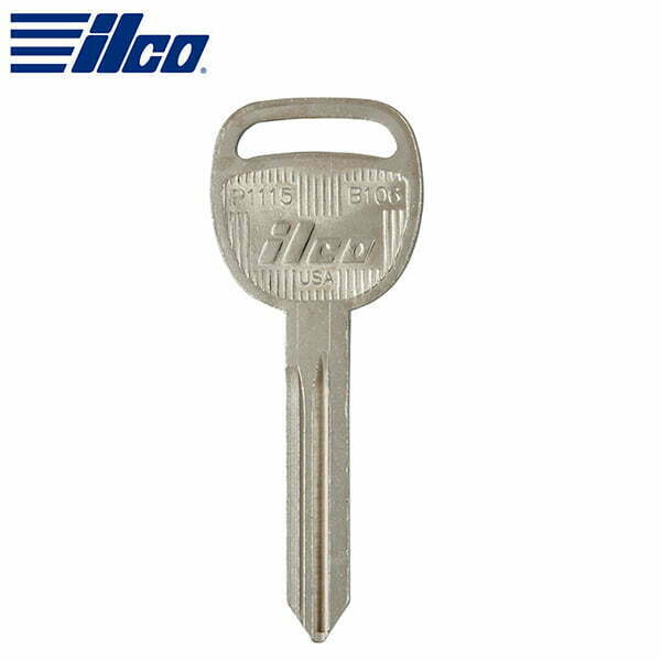 ILCO GM B106 - P1115 Metal Key