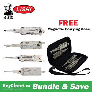 Original Lishi - GM Tools HU100 8 - Cut / B111 / GM37 / GM 39 + FREE Magnetic Case!