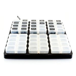 Transponder Chip Set - 20 Different Transponder Chips (4 of Each) + An Organizer Box (GTL)