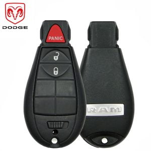 2013-2019 Dodge RAM / 3-Button Remote Fobik Key / PN:56046953AE / GQ4-53T (Refurbished)
