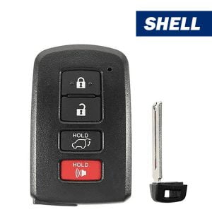 2013-2020 Toyota / 4-Button Smart Key Shell / HYQ14FBA (Aftermarket)