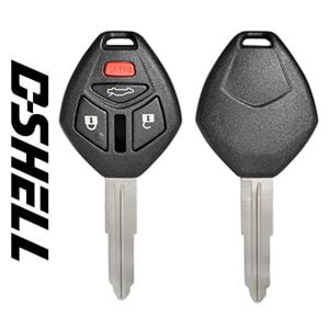 Mitsubishi 4-Button Remote Head Key / D-SHELL / MIT11R