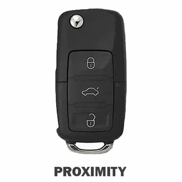 2011-2016 Volkswagen / 4-Button Flip Key / PN: 5K0837202AK / NBG010206T / HU66 / KESSY / 315 MHz (Aftermarket)