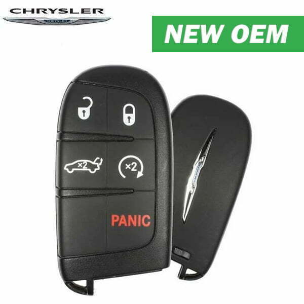 2015-2019 Chrysler 200 300 / 5-Button Smart Key / PN: 68155687AA / M3M-40821302 (OEM)