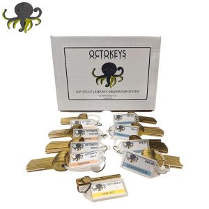 OCTOKEYS - GM 10 Cut Laser Key Origination System / Try-Out Set of 64 Keys