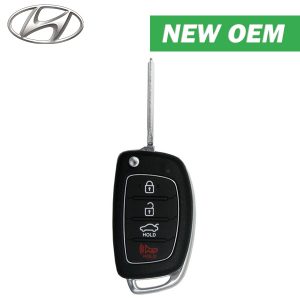 2015-2017 Hyundai Sonata / 4-Button Flip Key / PN: 95430-C1010 / TQ8-RKE-4F16 / Canadian Version (OEM)