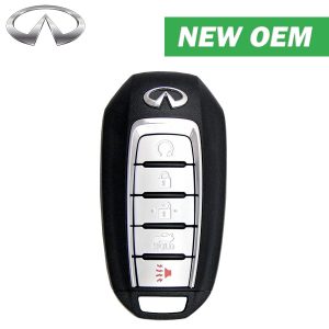 2020-2021 Infiniti Q50 Q60 / 5-Button Smart Key / PN: 285E3-6HE6A / KR5TXN7 (OEM)