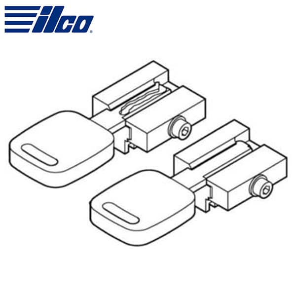 ILCO Key Gripping Adapter Set for VW / Audi / Porsche / D711803ZB (BJ0285XXXX)