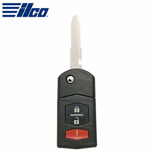 ILCO Look-Alike™ 2004-2008 Mazda / 3-Button Flip Key / FCC ID: KPU41788 (FLIP-MAZ-3B2)