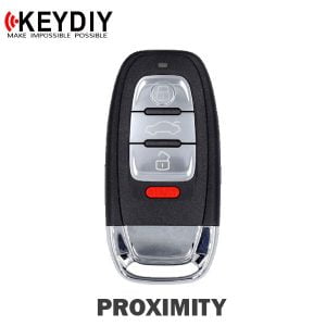 KEYDIY Audi Style 4-Button Universal Smart Key w/ Proximity Function (KD-ZB01)