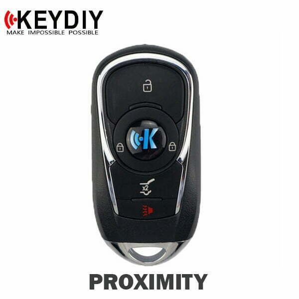 KEYDIY - Buick Style 4-Button Universal Smart Key w/ Proximity Function (KD-ZB22-4)