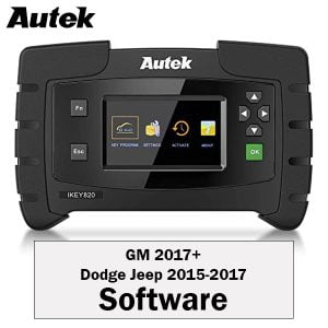 Autek iKey820 - GM 2017+ / 2015-2017 Jeep Dodge Software