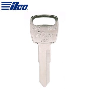ILCO - Kawasaki Metal Key Blank / X24 (KA7)