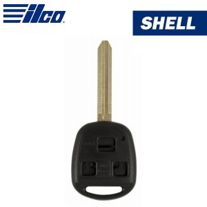 ILCO – Toyota 3-Button Remote Head Key Shell / TOY43-3B