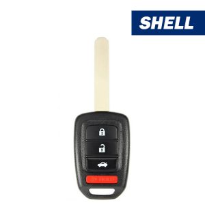 2013-2017 Honda Accord Civic / 4-Button Remote Head Key SHELL / MLBHLIK6-1T (Aftermarket)