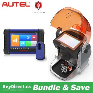 Triton Key Cutting Machine + Autel MaxiIM IM508 Key Programmer