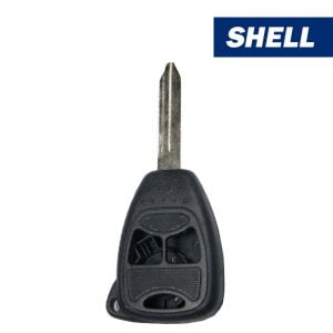 2004-2017 Chrysler / Dodge / Jeep / 3-Button Remote Head Key Shell for M3N5WY72XX & OHT692427AA (Aftermarket)
